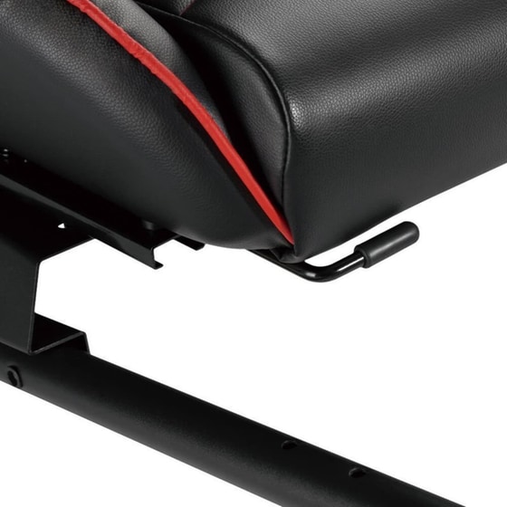 Gaming Κάθισμα White Shark Cocpit από Οικολογικό Δέρμα - Μαύρο/Κόκκινο image 3