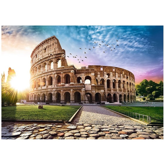 Παζλ Trefl Sun Drenched Colosseum (1000 Κομμάτια) image 1