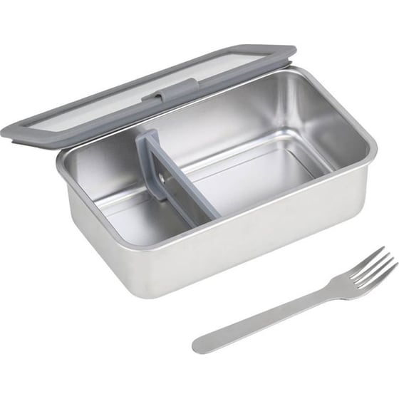 Φαγητοδοχείο Estia Ανοξείδωτο 1250ml Με Χωρίσματα & Πιρούνι (Σετ) image 0