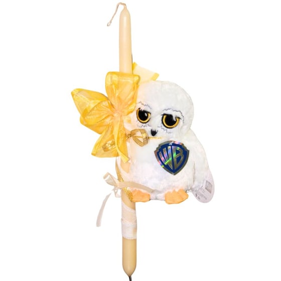 Λαμπάδα Playbyplay Λούτρινο Harry Potter Hedwig 20 cm image 0
