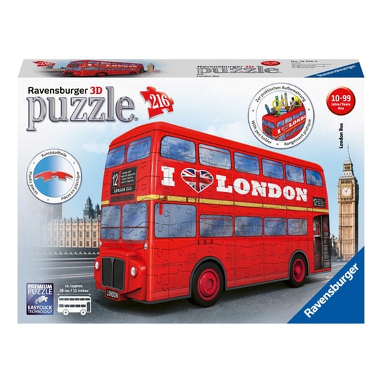3D Παζλ Ravensburger London Bus (216 Κομμάτια) image 0