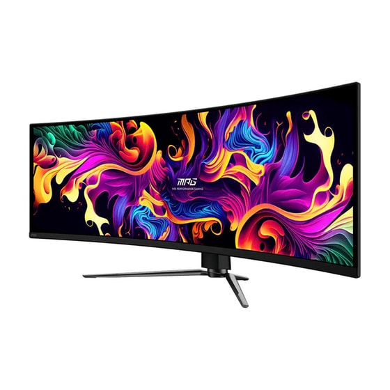 MSI MPG 491CQPX QD-OLED Monitor 49" 5Κ Ultra HD Curved OLED 240Hz 0.03 ms image 3
