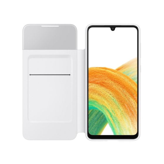 Θήκη Samsung Galaxy A33 - Samsung S View Wallet Cover - White image 2