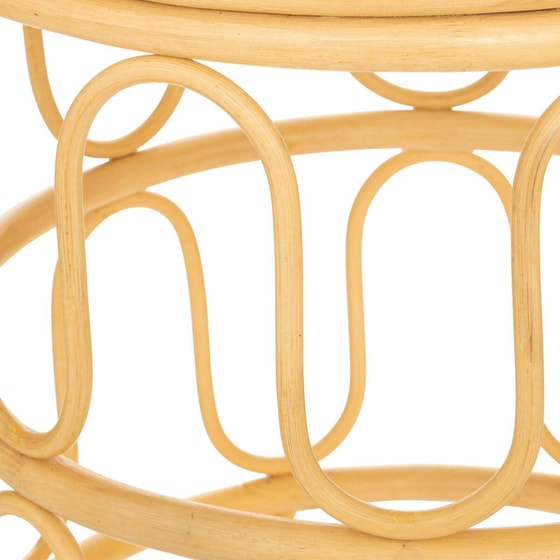 Σετ Τραπεζάκια Σαλονιού Spitishop από Μπαμπού 2 Τμχ - Καφέ image 3