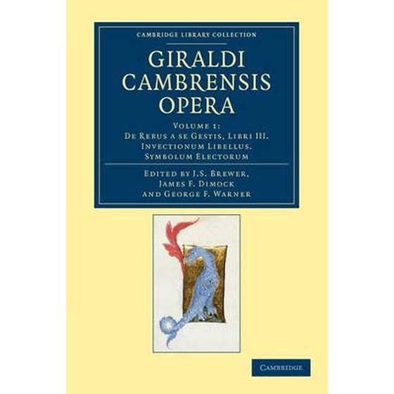 Giraldi Cambrensis opera image 0