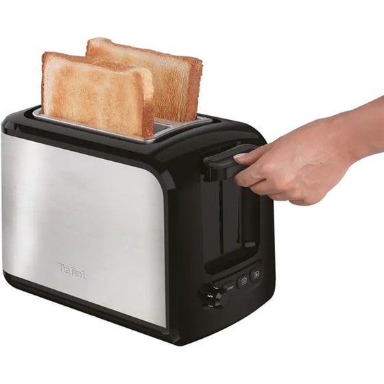 TEFAL TT410D 2 Θέσεων 850W Μαύρο/Ασημί Φρυγανιέρα image 3