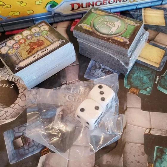 Επιτραπέζιο Wizards Of The Coast Dandd Dungeon! Board Game image 3