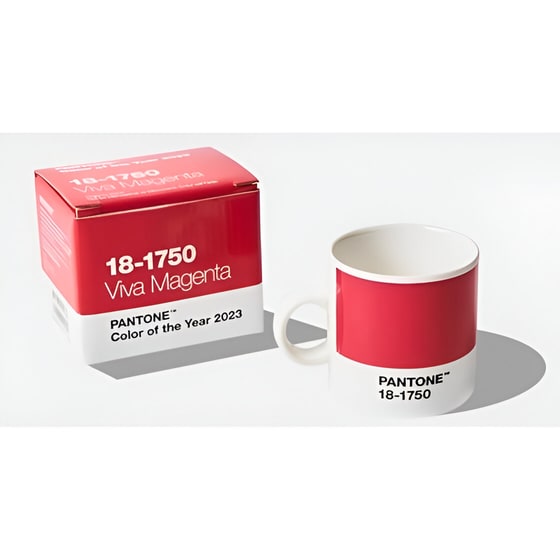 Κούπα Pantone από Πορσελάνη 120 ml - Κόκκινο image 1