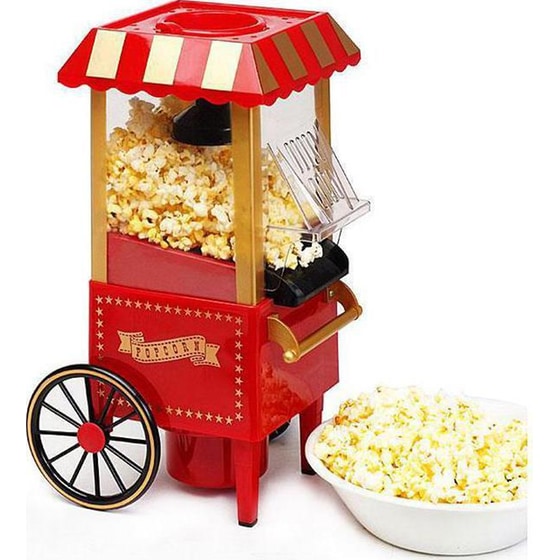 Μηχανή Pop-Corn OEM OLD FASHIONED 1200 W - Κόκκινο image 2