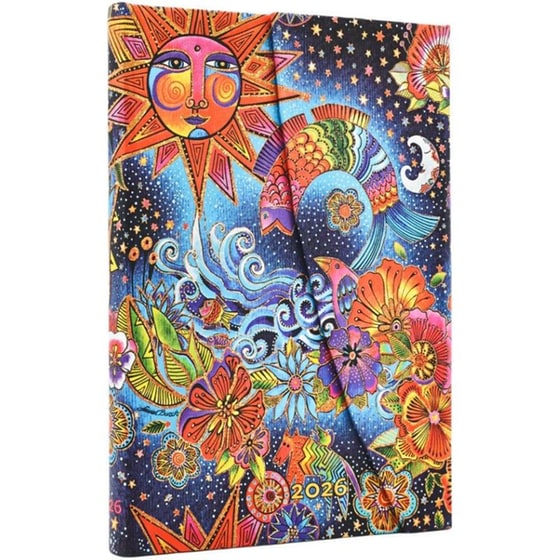 Ημερολόγιο Εβδομαδιαίο Paperblanks 2026 Mini Celestial Magic image 0