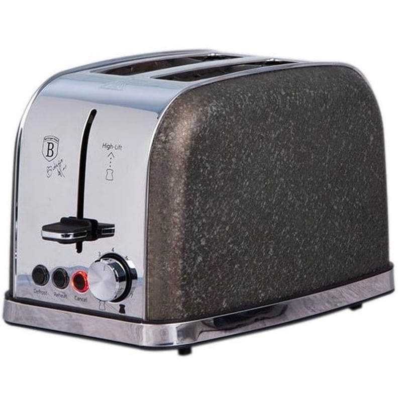 BERLINGER HAUS BH-9229 2 Θέσεων 850W Ασημί Φρυγανιέρα