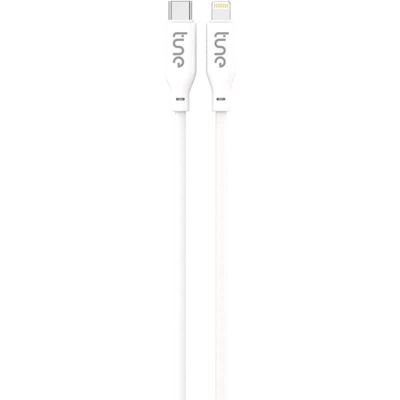 Καλώδιο δεδομένων Tune Techflex Usb-C to Lightning 1.5m - White