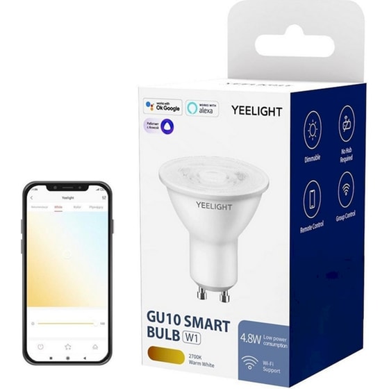 Έξυπνος Λαμπτήρας Yeelight Smart LED Bulb W1 GU10 - Λευκό image 5