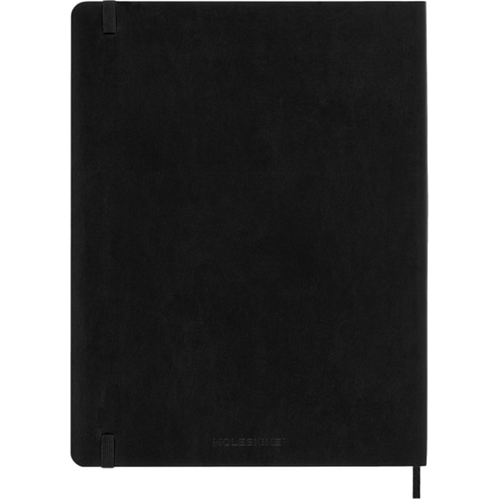 Ημερολόγιο Εβδομαδιαίο Moleskine 2026 12Μ ΧLarge Black Soft image 1