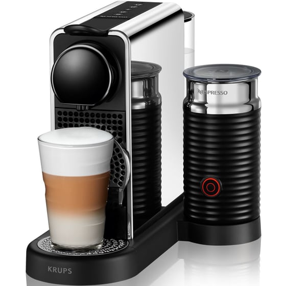 Nespresso® Original Citiz&Milk Platinum Krups Stainless Steel Μηχανή Καφέ image 1