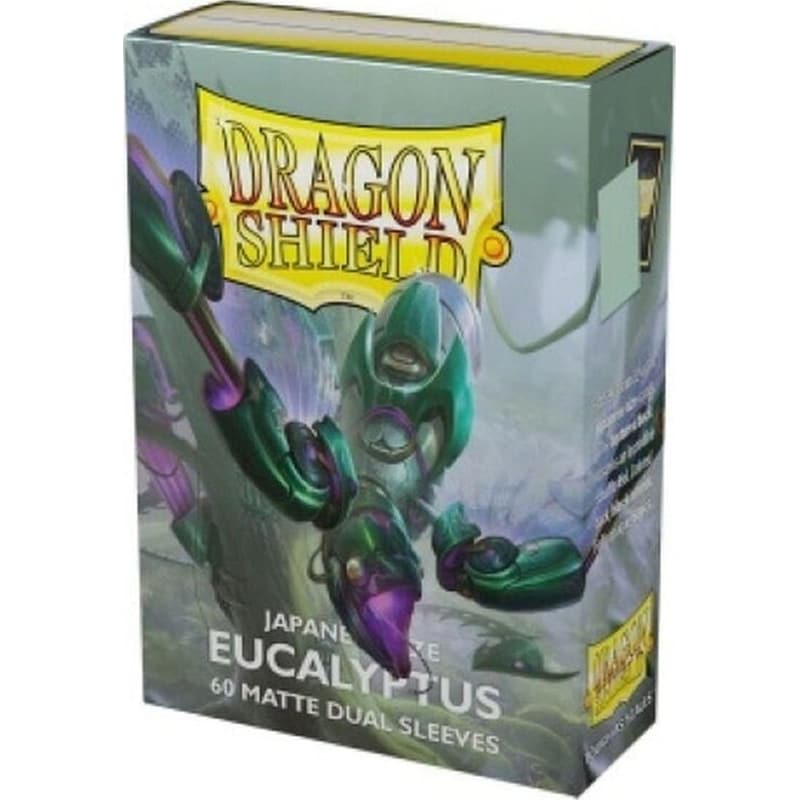 DRAGON SHIELD Dragon Shield Japanese Dual Matte Sleeves Eucalyptus Lehel 60 Τμχ