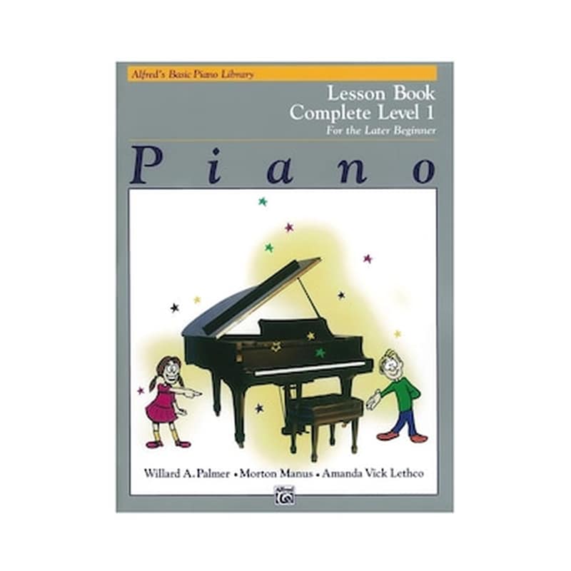 ALFRED Alfreds Basic Piano Library - Lesson Book, Complete Level 1 (αγγλική Έκδοση)