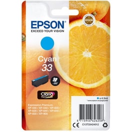 EPSON 33 Κυανό Μελάνι Εκτυπωτή C13T33424012