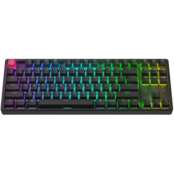 Keychron K8 V2 Ασύρματο Gaming Μηχανικό Πληκτρολόγιο Tenkeyless  K8X-C3 με Keychron Super Brown διακόπτες και RGB φωτισμό (Αγγλικό US) Aluminum Frame image 2
