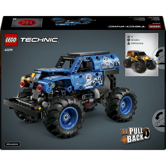 LEGO® Technic Monster Jam™ Grave Digger™ Φωτιά και Πάγος (42219) image 8