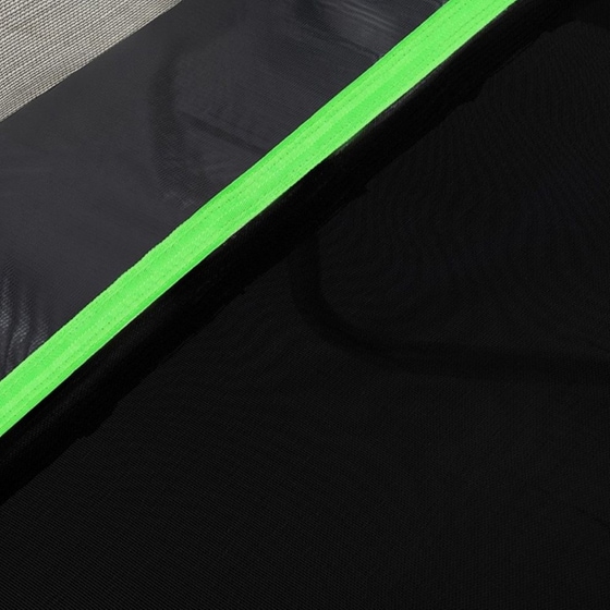 VIRTUFIT Τραμπολίνο με Δίχτυ & Σκάλα 183 x 183 x 215 cm Μαύρο image 2