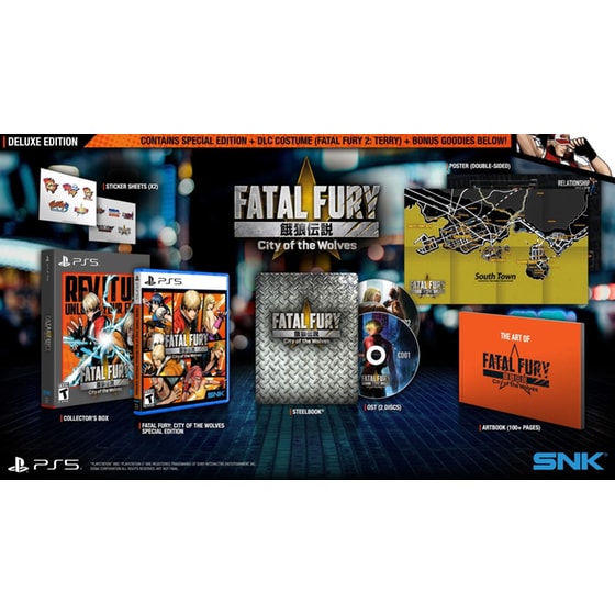 Fatal Fury: City of the Wolves Deluxe Edition - PS5 image 0