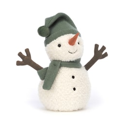 Λούτρινο JELLYCAT Festive Folly Maddy Χιονάνθρωπος (26cm)