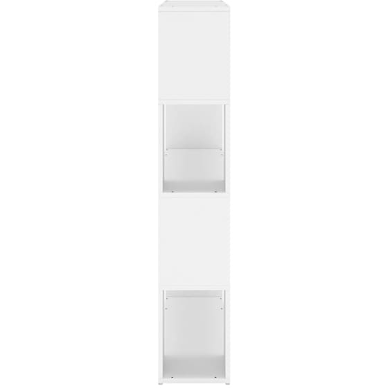 Βιβλιοθήκη VidaXL από Μοριοσανίδα 100x24x124 cm - Λευκό image 4