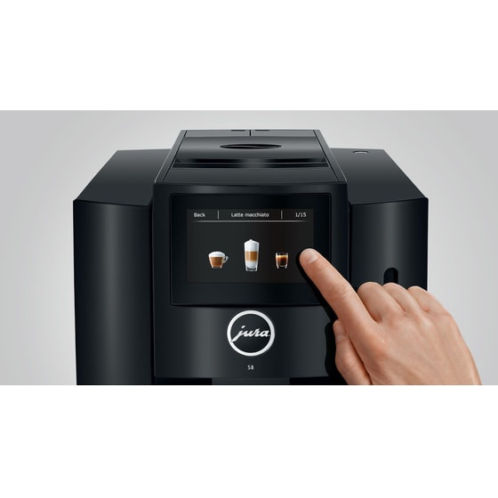 JURA S8 Piano 1450W 15bar Μηχανή Espresso image 4