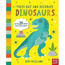 Press Out and Decorate: Dinosaurs