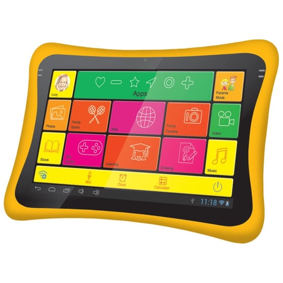 Bitmore KidPad 9 - Παιδικό Tablet 9" 8GB Κίτρινο/Πορτοκαλί image 0