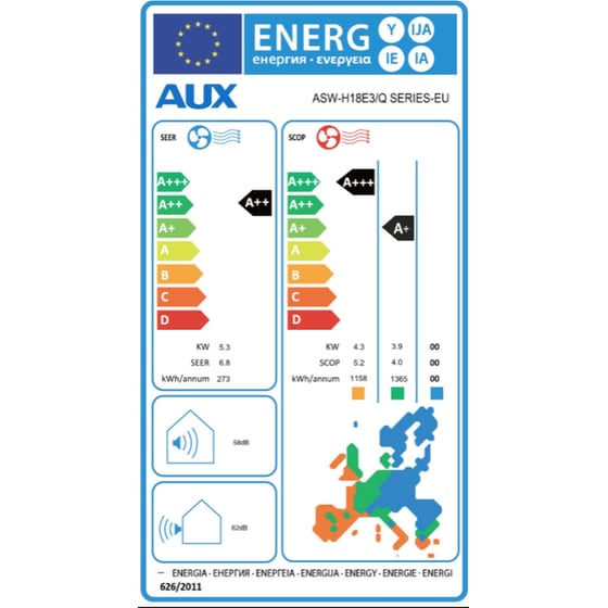 AUX Q Plus Series ASW-H18E3G4/QCR3DI-C0 Κλιματιστικό Inverter 18.000 BTU A++/A+++ με Ιονιστή και Wi-Fi image 7