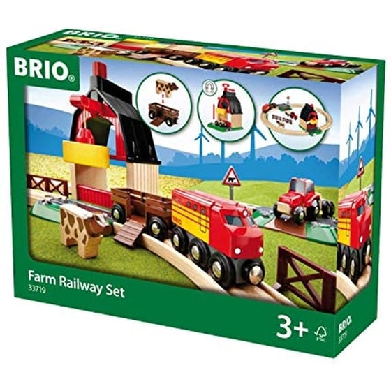 Brio World Σιδηροδρομικο Σετ Φαρμα 33719 image 1