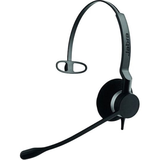 Ενσύρματα Ακουστικά Κεφαλής Jabra Biz 2300 QD Mono με Μικρόφωνο - Μαύρα image 3
