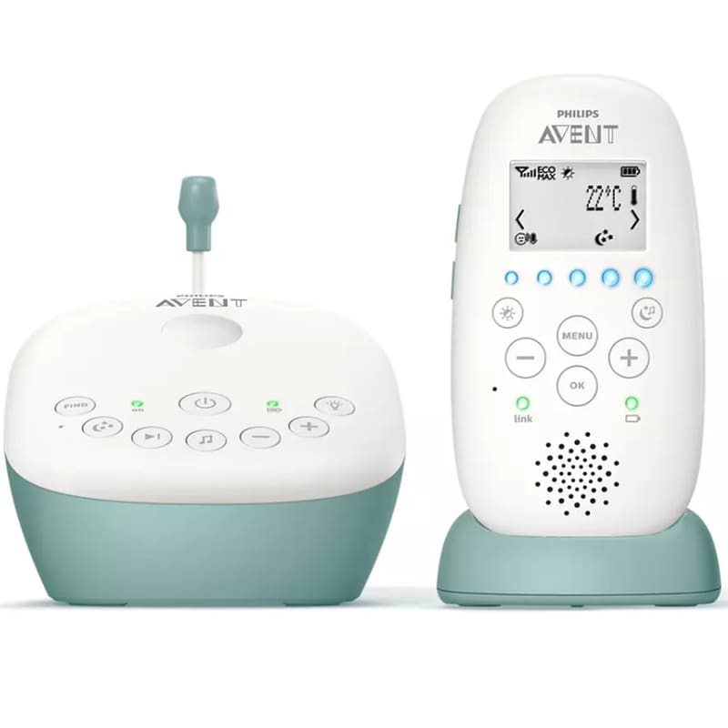 Baby Monitor Philips SCD731/52 Ήχου - Λευκό/Μπλε