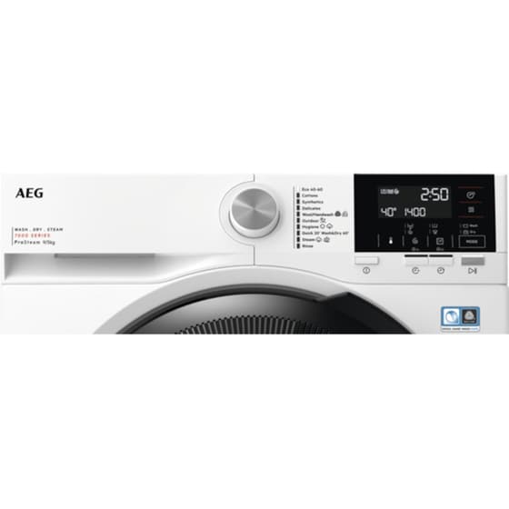 AEG LWR71944B 9kg/5kg 1.400 Στροφές Λευκό Πλυντήριο Στεγνωτήριο Ρούχων image 2