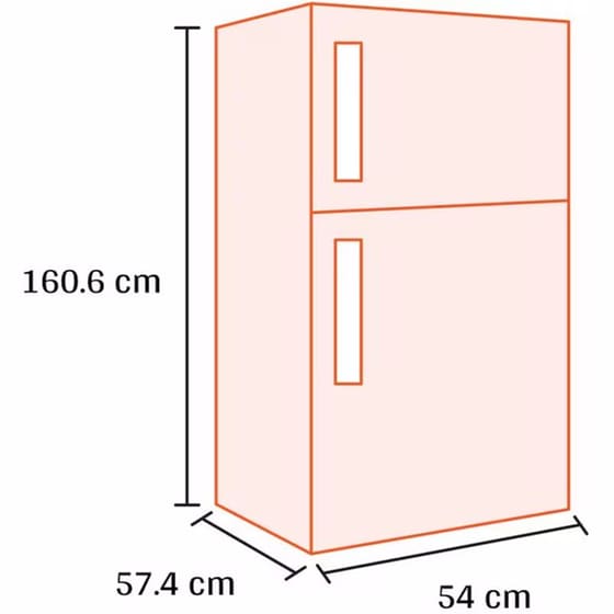 WHIRLPOOL W55T1612W 250 Lt Δίπορτο Ψυγείο image 1
