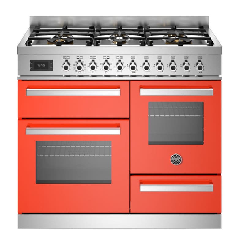 LA GERMANIA BERTAZZONI PRO106L3EART 58 / 46 / 17 Lt Μεικτή Κουζίνα Αερίου