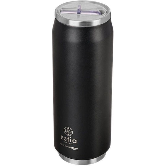 Παγούρι Θερμός Estia Home Art Save The Aegean Midnight Black 500 ml image 1