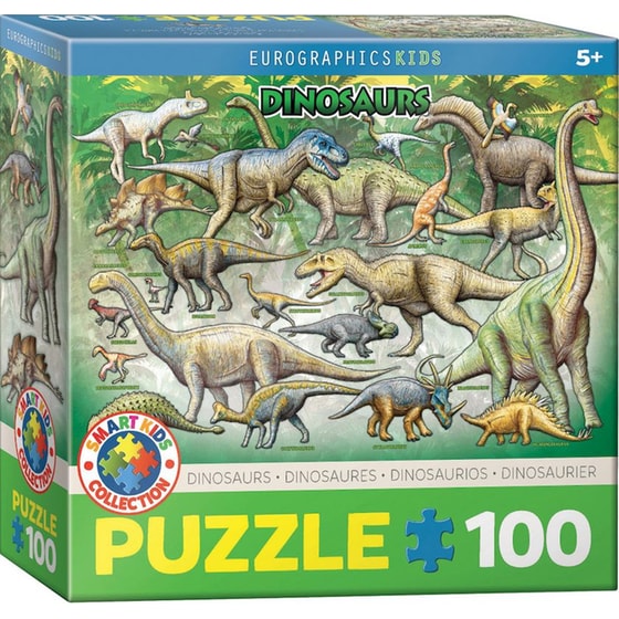 Παζλ Eurographics Dinosaurs (100 Κομμάτια) image 0