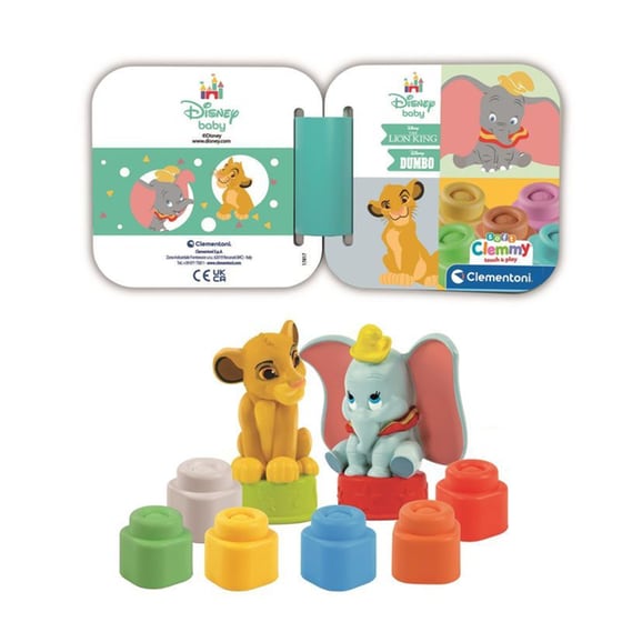 Clementoni Soft Clemmy Disney Baby Σετ Simba & Dumbo image 2