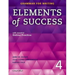Elements of Success: 4: Student Book with essential Online Practice