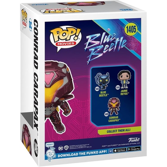 Funko Pop! Movies - Blue Beetle - Conrad Carapax #1405 image 2