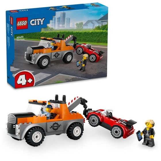LEGO® City Tow Truck and Sports Car Repair (60435) image 9