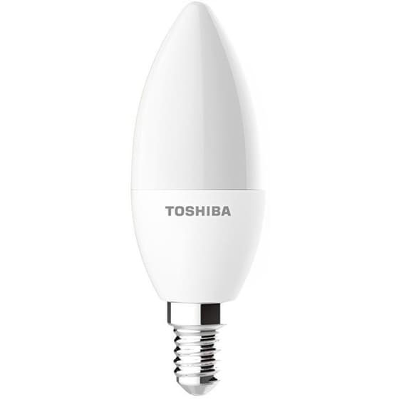Λάμπες LED Toshiba C35 E14 5W 3000K 3Τμχ - Θερμό Λευκό image 0