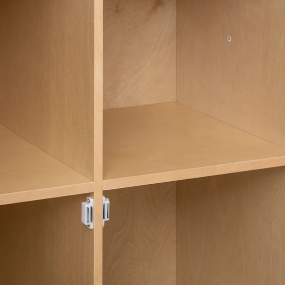 Ντουλάπι Δαπέδου Spitishop A-s Rayo Cabinet 179109 από MDF 80x41.7x165.3cm - Χρυσό image 4
