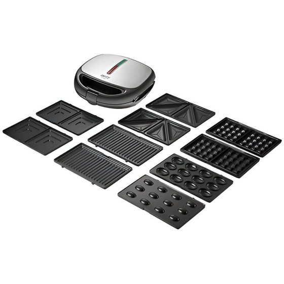 CAMRY CR 3042 1200 W Inox Τοστιέρα - Γκριλιέρα - Βαφλιέρα image 6