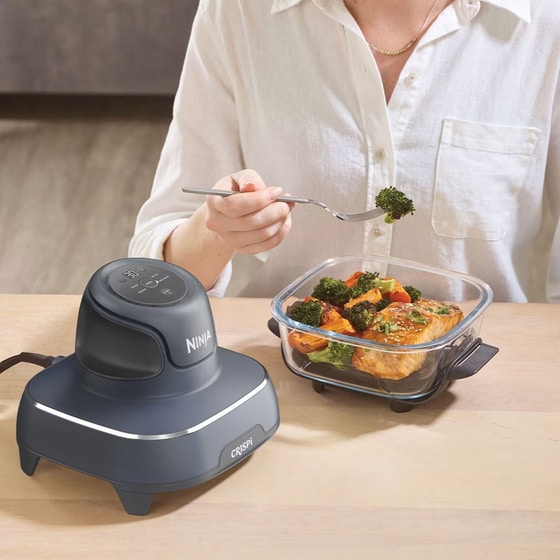 NINJA FN101EUGY με Καπάκι 3.8 L 1700 W Μπλε Φριτέζα Αέρος image 1