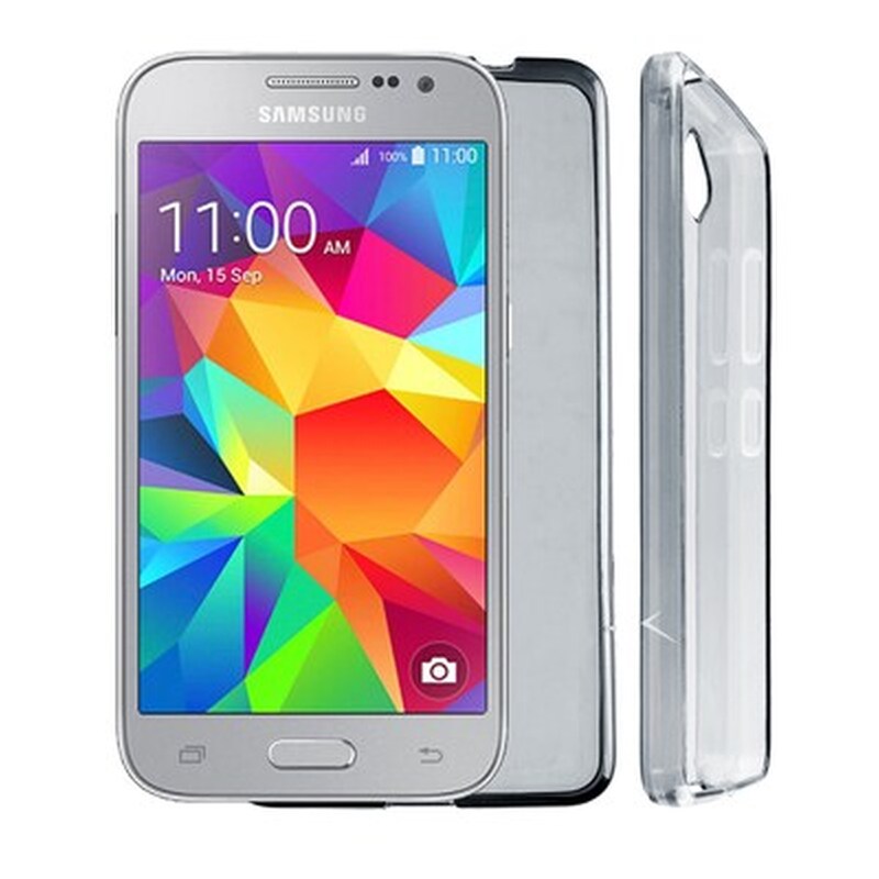 Θήκη Samsung Galaxy S6 Edge Plus - Volte-Tel Slimcolor - Διάφανο Γκρι VOLTE-TEL