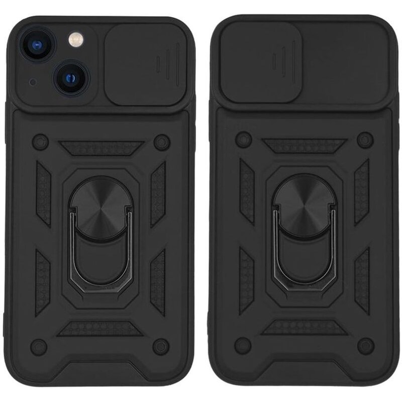 Θήκη Apple iPhone 13 - Sonique Ring Armor Campro - Μαύρο